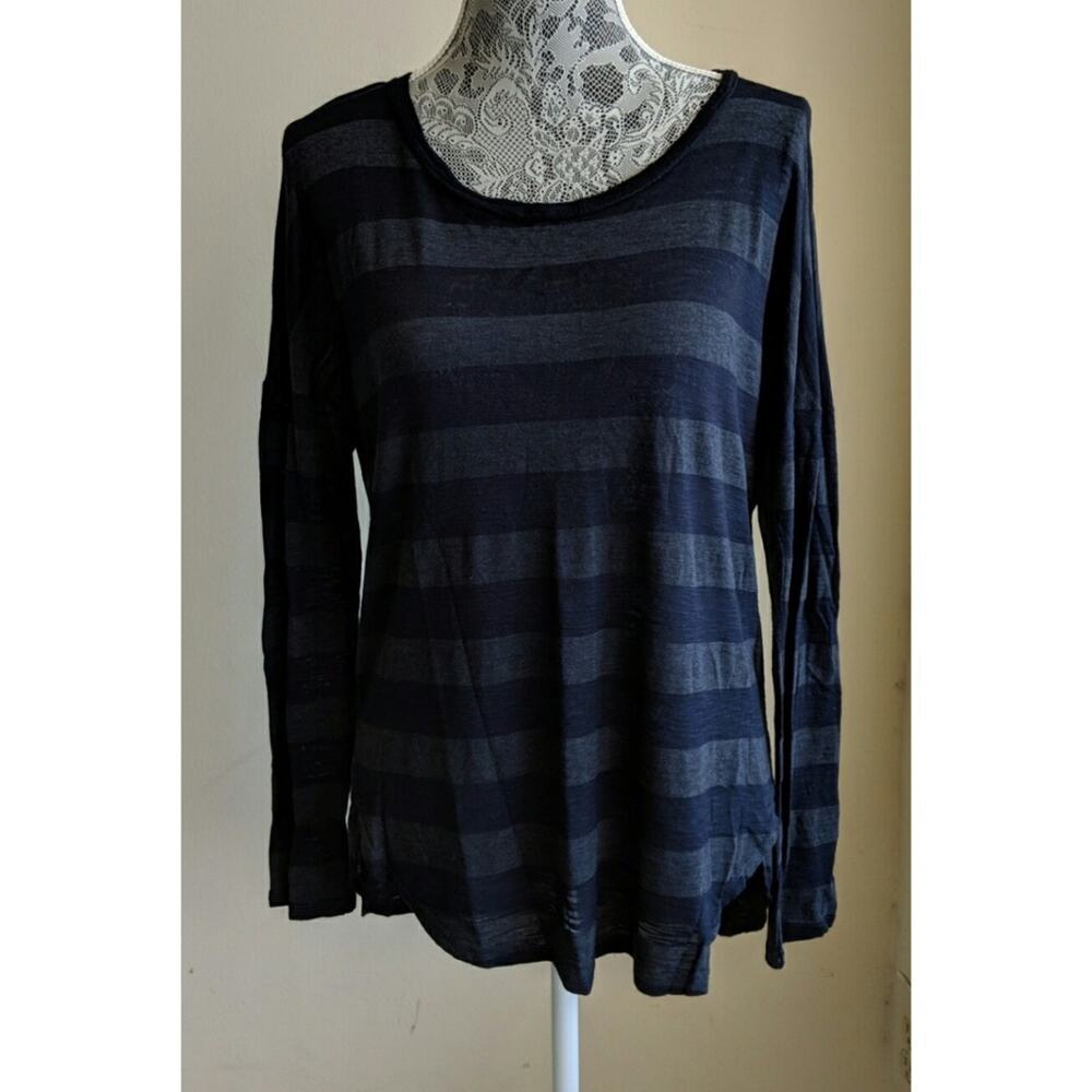Stateside Long Sleeve Striped Shirt - Sz L - NWOT